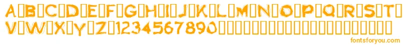 Boogaloo1.0 Font – Orange Fonts on White Background