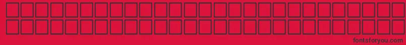フォントHeshamFostatNormalTraditional – 赤い背景に黒い文字