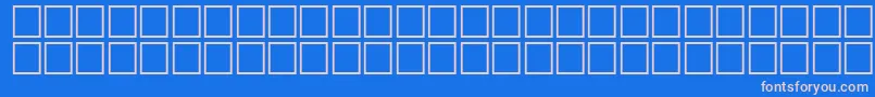 HeshamFostatNormalTraditional Font – Pink Fonts on Blue Background