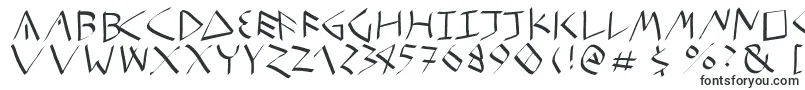 Etruskrough-fontti – Alkavat E:lla olevat fontit