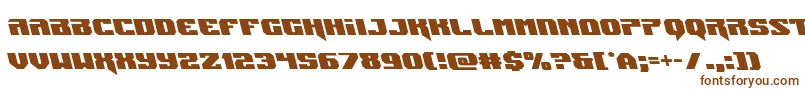 Jumpersleft Font – Brown Fonts on White Background