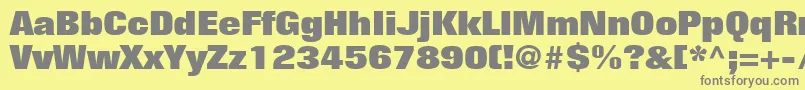 LayoutBlackSsiBlack Font – Gray Fonts on Yellow Background