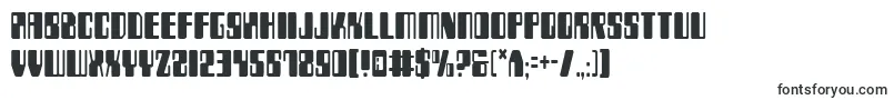 ZyborgsCondensed Font – Three-Dimensional Fonts