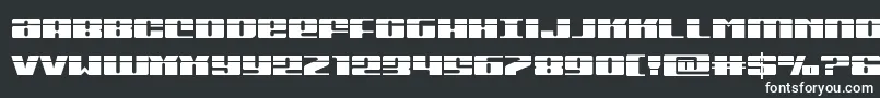 Michiganlaser Font – White Fonts