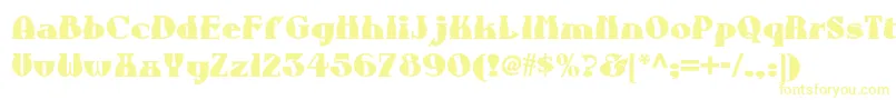 Auntberthanf Font – Yellow Fonts