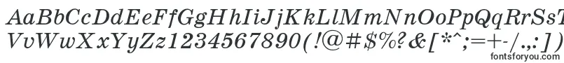 SchoolbookItalic-fontti – Serifeillä varustetut fontit