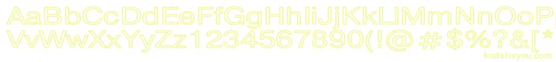 PragmaticaHwBold Font – Yellow Fonts