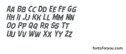 Review of the Terrorbabblestagital Font