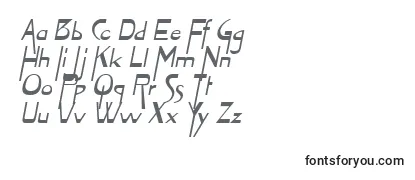 Обзор шрифта ZymeOblique