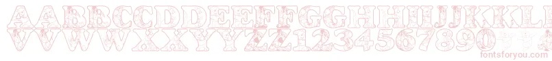 LmsChristophersFriends Font – Pink Fonts on White Background