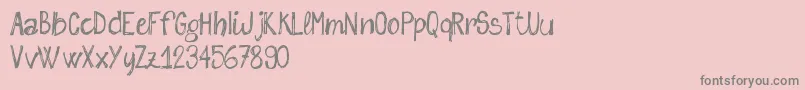 More about SketchMeFreeVersion Font SketchMeFreeVersion Font – Gray Fonts on Pink Background