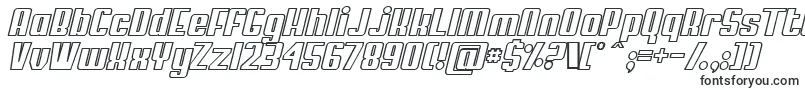 Шрифт MyPumaObliqueOutlined – шрифты, начинающиеся на M
