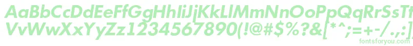 AFuturicabsBolditalic Font – Green Fonts