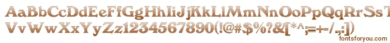 We3Db Font – Brown Fonts