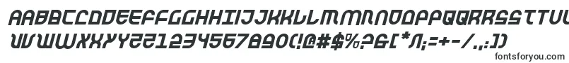 TrekTrooperItalic-fontti – fontit Panssarivaunut