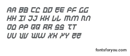 TrekTrooperItalic Font
