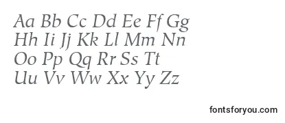 GlossarySsiItalic Font