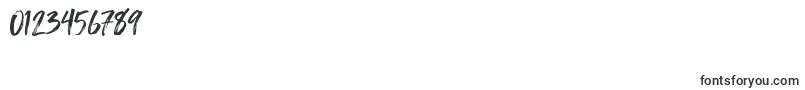LuckyTurnsDemo-Schriftart – Schriften für Zahlen und Nummern