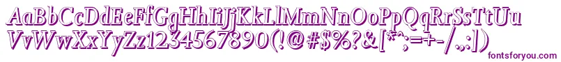 JessicashadowItalic Font – Purple Fonts