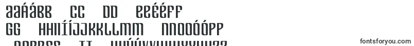 フォントDepartmenth – ゲール文字