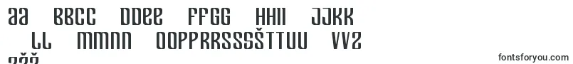 フォントDepartmenth – ラトビアのフォント