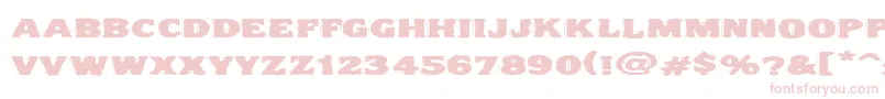 Vtc Nightofthedrippylowcaps Font – Pink Fonts on White Background