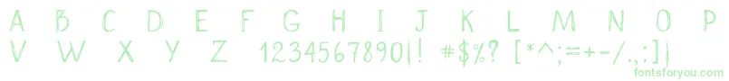 Scrawnynorah Font – Green Fonts