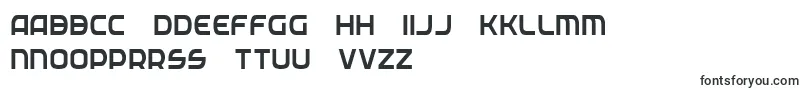 Fedservicecond-Schriftart – esperanto Schriften