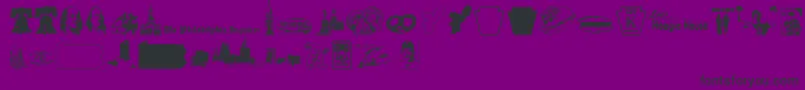 More about Phillydi Font Phillydi Font – Black Fonts on Purple Background