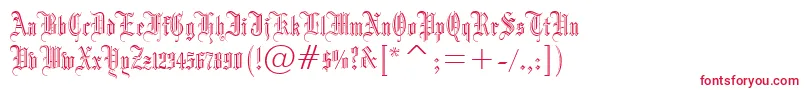Dr.PoGothicru Font – Red Fonts