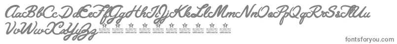 GranadaBluesPersonalUse Font – Gray Fonts