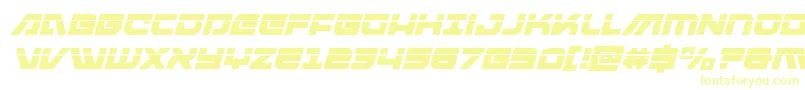 Armedlightninglaseritalic Font – Yellow Fonts