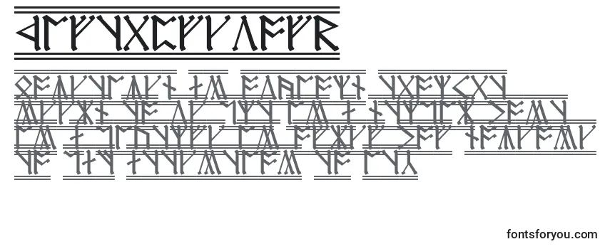 Обзор шрифта CirthErebor2