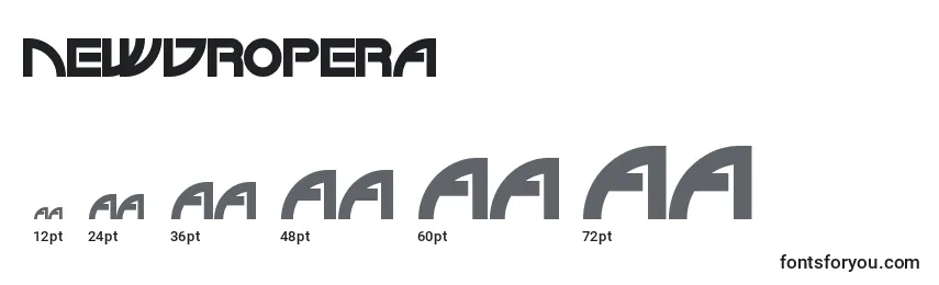 NewDropEra Font Sizes