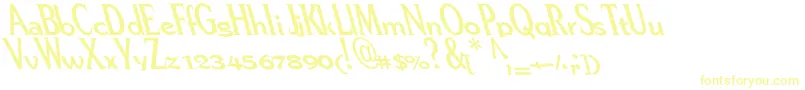 Pere Font – Yellow Fonts