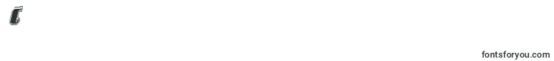 SfavondalescinlineItalic Font – Fonts for Digit 6