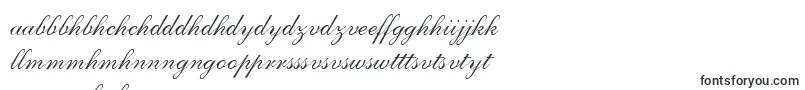 Шрифт AllegrettoScriptTwo – шона шрифты