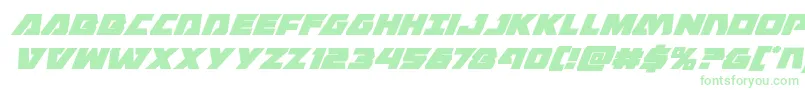 Eaglestrikesuperital Font – Green Fonts