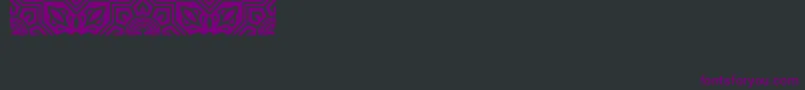 Obeyvenice Font – Purple Fonts on Black Background