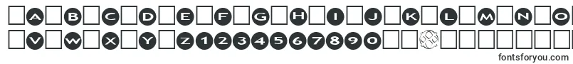 AlphashapesCircles-fontti – Ilman serifejä olevat fontit