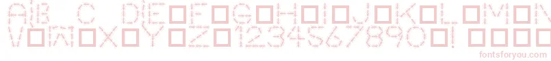 Antpile Font – Pink Fonts on White Background