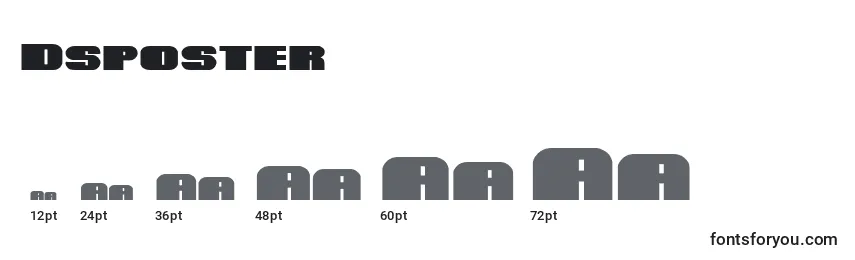 Dsposter Font Sizes