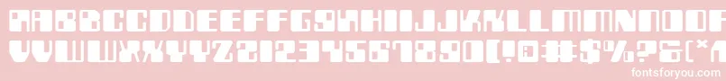 More about ZyborgsExpanded Font ZyborgsExpanded Font – White Fonts on Pink Background