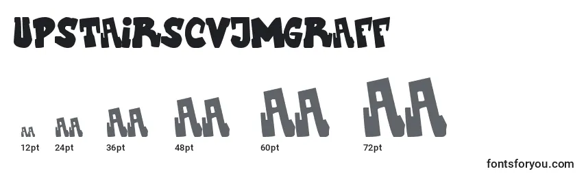 Upstairscvjmgraff Font Sizes