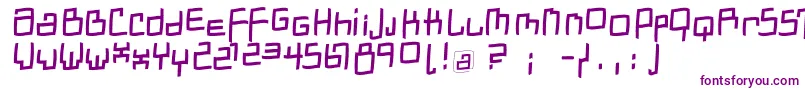 En savoir plus sur la police DadastracesfreeshapesItalic Police DadastracesfreeshapesItalic – polices violettes sur fond blanc