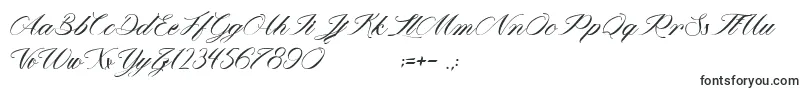 Шрифт MathildaInWonderland – шрифты с наклоном