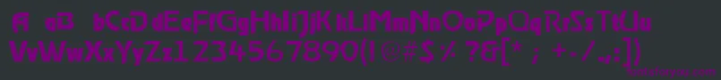 Stormlight Font – Purple Fonts on Black Background