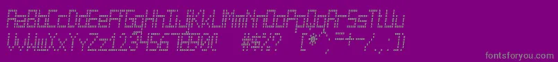 Weitere Informationen zur CuadradaSt-Schriftart CuadradaSt-Schriftart – Graue Schriften auf violettem Hintergrund