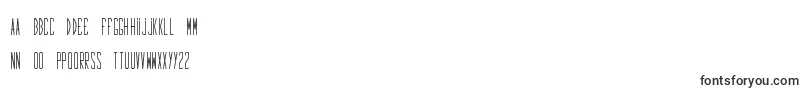 Fonte FontFirstBold – fontes polonesas