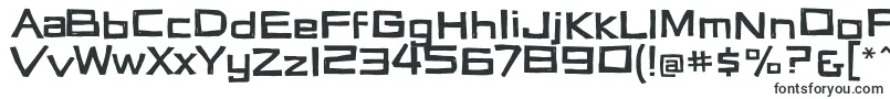Шрифт Vertigon – технические шрифты